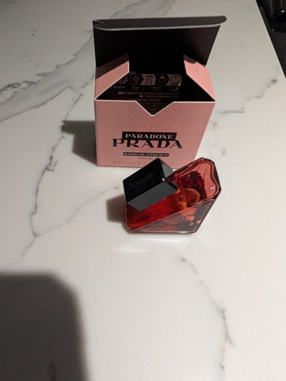 Prada paradoxe radical essence rare miniature collectible